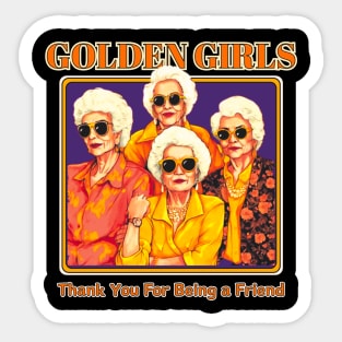 The Golden Girls Refreshment Sticker